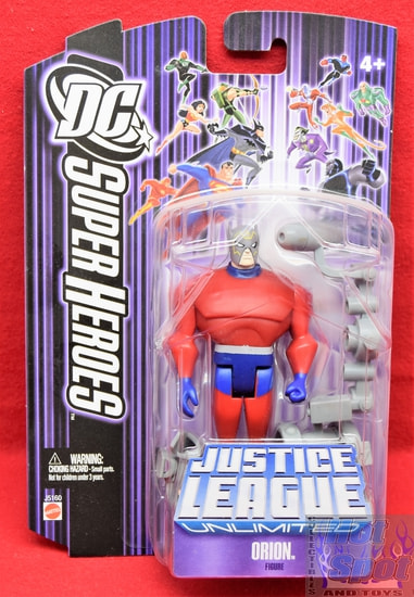 Justice League Unlimited DC Super Heroes Orion Figure