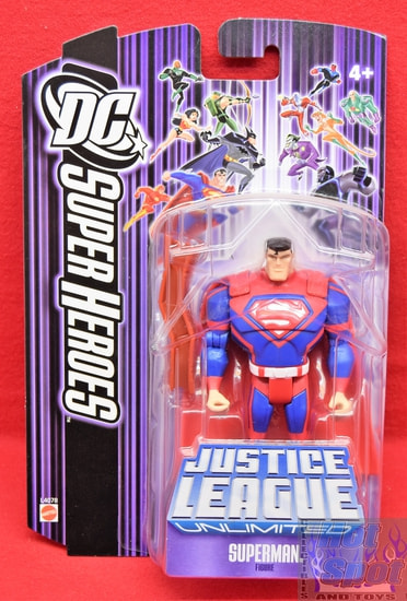 Justice League Unlimited DC Super Heroes Superman Figure