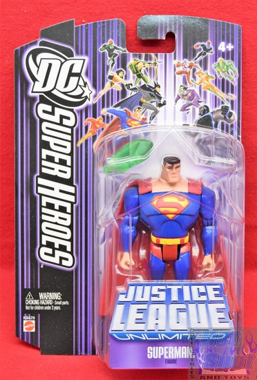 Justice League Unlimited DC Super Heroes Superman Kryptonite Figure