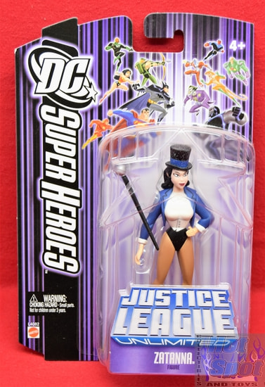 Justice League Unlimited DC Super Heroes Zatanna Figure