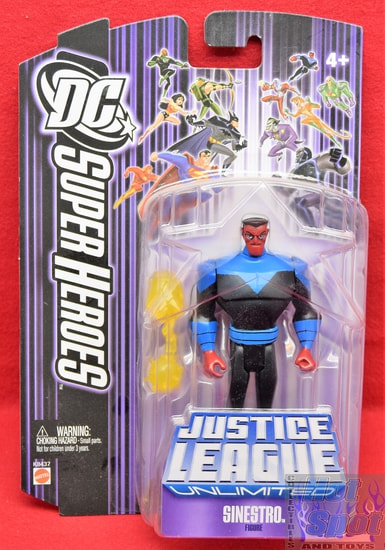 Justice League Unlimited DC Super Heroes Sinestro Figure