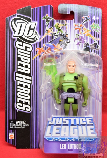 Justice League Unlimited DC Super Heroes Lex Luthor Figure