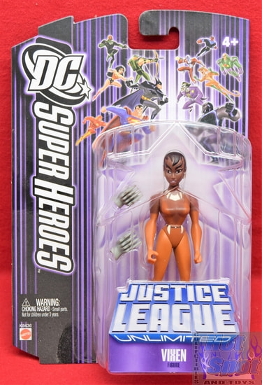 Justice League Unlimited DC Super Heroes Vixen Figure