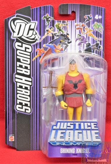 Justice League Unlimited DC Super Heroes Shining Knight Figure