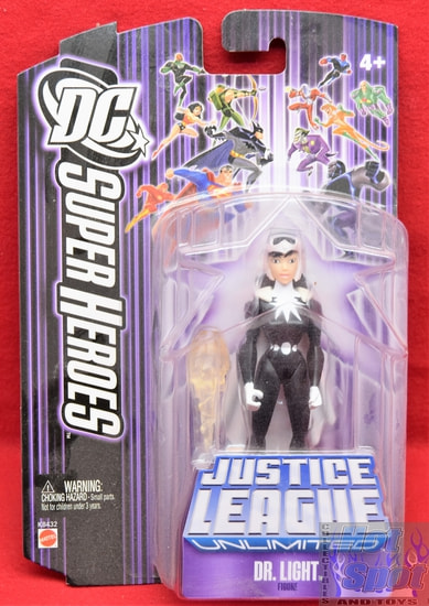 Justice League Unlimited DC Super Heroes Dr. Light Figure