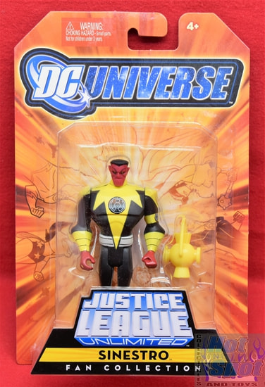 Justice League Unlimited Fan Collection Sinestro Figure