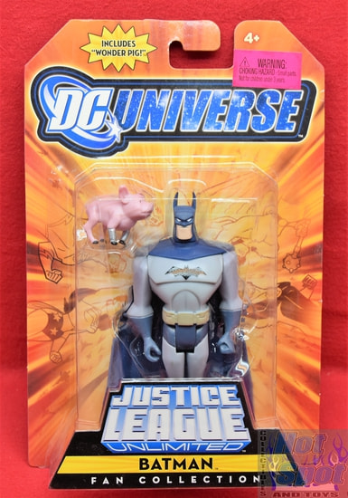 Justice League Unlimited Fan Collection Batman & Wonder Pig