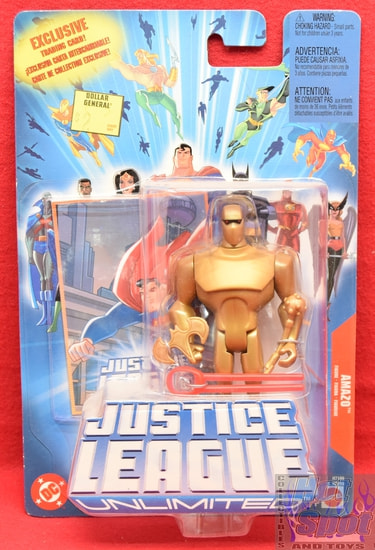 Justice League Unlimited Exclusive Trading Card Amazo Figure