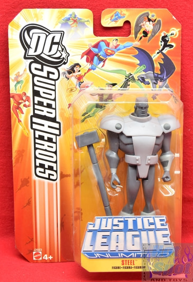 Justice League Unlimited DC Super Heroes Steel Figure