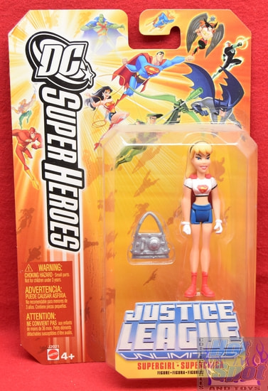 Justice League Unlimited DC Super Heroes Supergirl Figure
