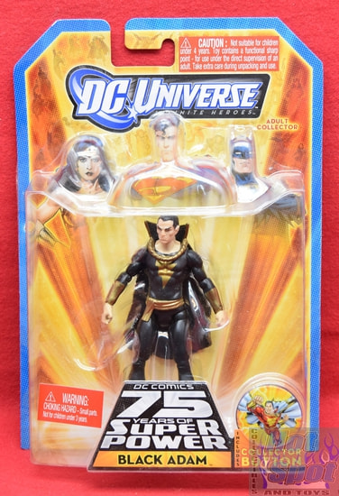 Infinite Heroes 75 Years of Super Power Black Adam Figure