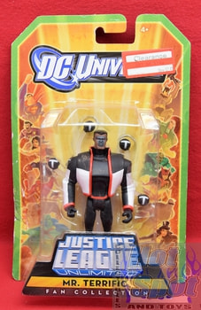 Justice League Unlimited Fan Collection Mr. Terrific Figure