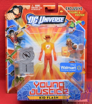 Young Justice Kid Flash Translucent Variant Figure