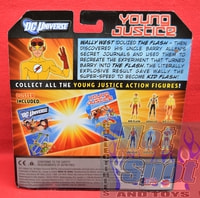 Young Justice Kid Flash Translucent Variant Figure