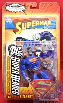 DC Super Heroes S3 Select Sculpt Bizarro 6" Figure & Comic Pack