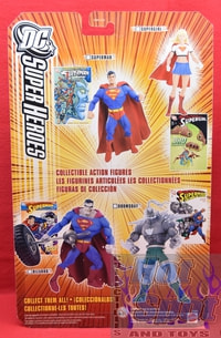 DC Super Heroes S3 Select Sculpt Bizarro 6" Figure & Comic Pack