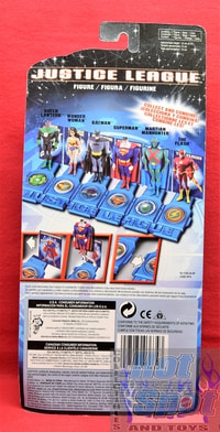 Justice League Base & Trading Card Green Lantern Figure