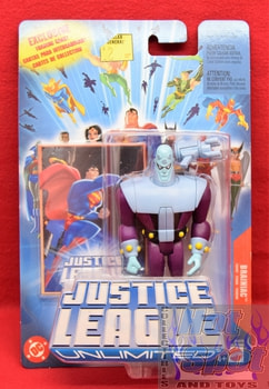 Justice League Unlimited Exclusive Trading Card Brainiac Figure