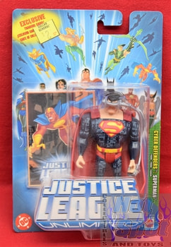 Justice League Unlimited ETC Cyber Defenders Superman Figure