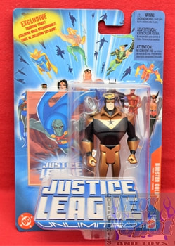 Justice League Unlimited Exclusive Trading Card Booster Gold Figure