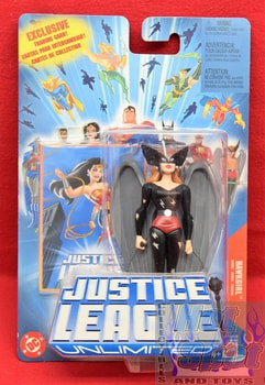 Justice League Unlimited Exclusive Trading Card Hawkgirl Figure