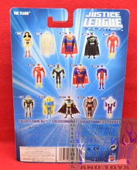 Justice League Unlimited Exclusive Trading Card The Flash Battle Damage Figure