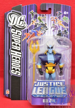 Justice League Unlimited DC Super Heroes Blue Devil Figure