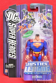 Justice League Unlimited DC Super Heroes Superman Kryptonite Figure