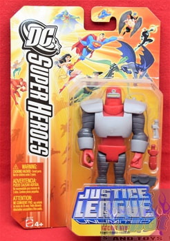 Justice League Unlimited DC Super Heroes Rocket Red Figure