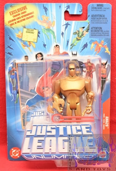 Justice League Unlimited Exclusive Trading Card Amazo Figure