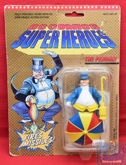 DC Comics Super Heroes The Penguin Figure *Heavy Damage