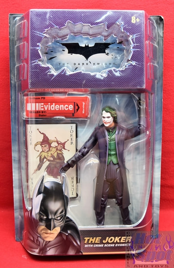 Batman The Dark Knight The Joker Crime Scene Evidence 6" Figure