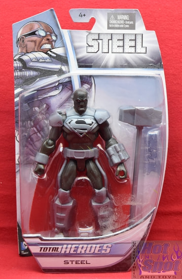 DC Comics Total Heroes Steel Figure