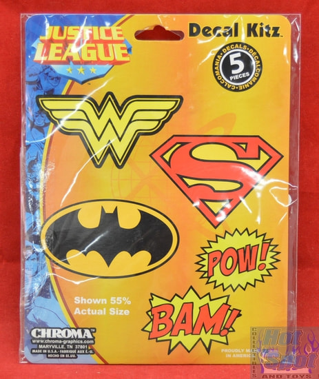 Justice League Decal Kitz