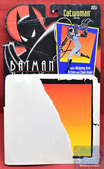 1993 Batman Animated Series Catwoman Card Backer