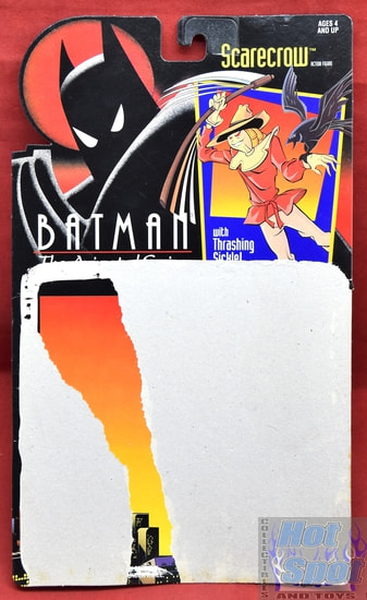 1993 Batman Animated Series Scarecrow Card Backer