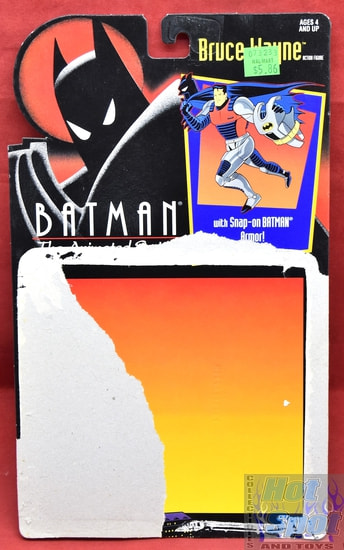 1992 Batman Animated Series Bruce Wayne Card Backer