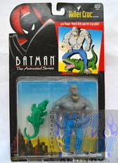 1994 Batman Animated Series Killer Croc Carded Figure