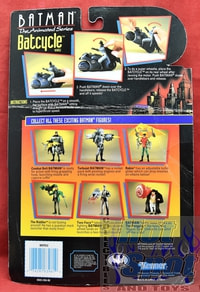 1992 Batman Animated Series Batcycle Card Backer