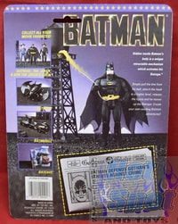 1989 Batman w/ Bat-rope Toy Biz Card Back