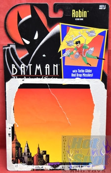 1992 Batman Animated Series Robin Card Backer