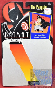 1992 Batman Animated Series The Penguin Card Backer