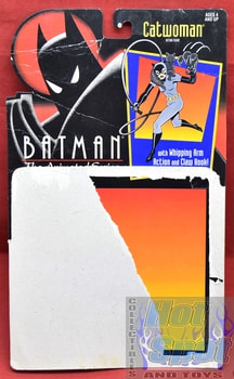 1993 Batman Animated Series Catwoman Card Backer