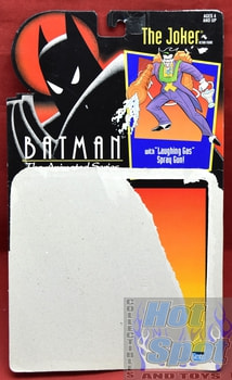 1992 Batman Animated Series The Joker Card Backer