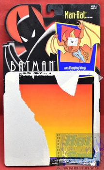 1992 Batman Animated Series Man-Bat Card Backer