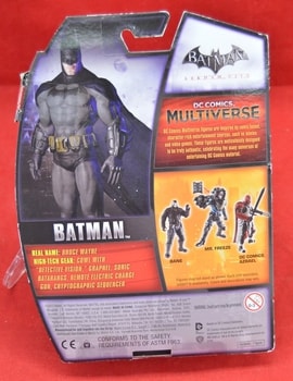 DC Multiverse Arkham City Batsuit Batman 3.75" Figure