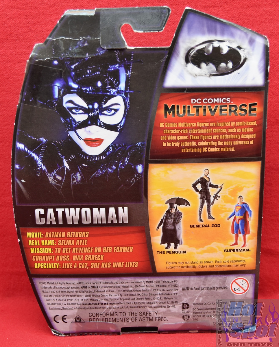 DC Multiverse Batman Arkham City - Action Figure Catwoman 10,2 Cm