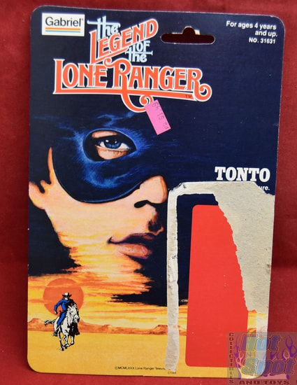 The Legend of the Lone Ranger Tonto Card Back