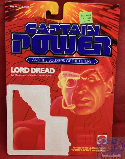 Captain Power Lord dread Card Backer