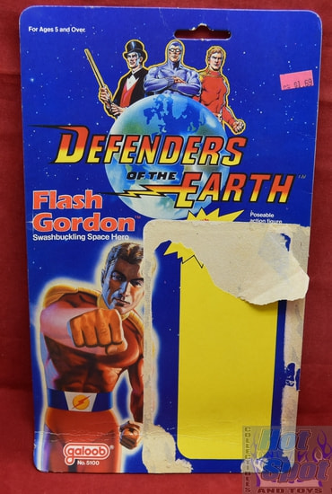 Defenders of the Earth Flash Gordon Card Backer